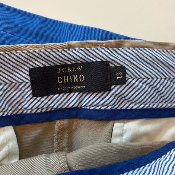 J. Crew Khaki Shorts Classic Cotton - Picture 3 of 3